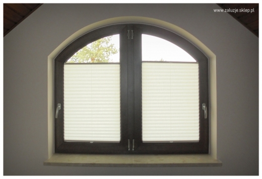 Plisy do okien nietypowych - optymalne zaciemnienie, prywatność i stylowa dekoracja. Darmowa wycena dla Twoich indywidualnych potrz